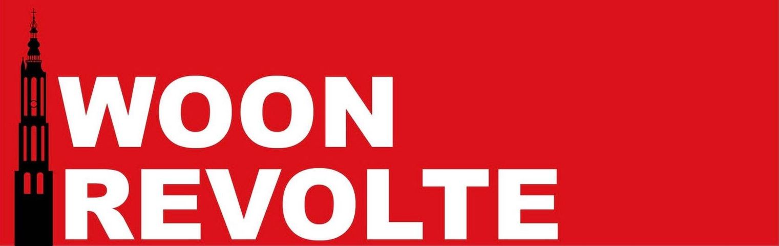 Woonrevolte logo.