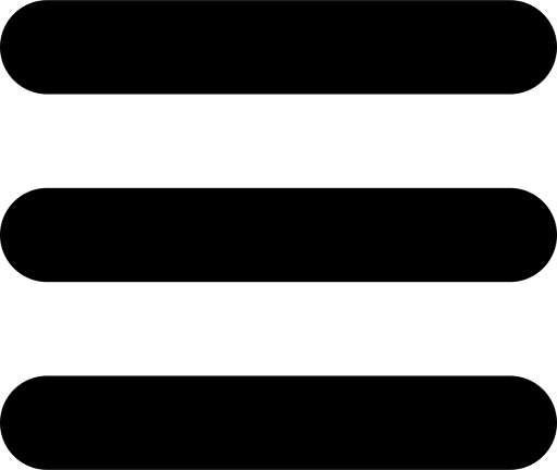 Hamburger menu icon.